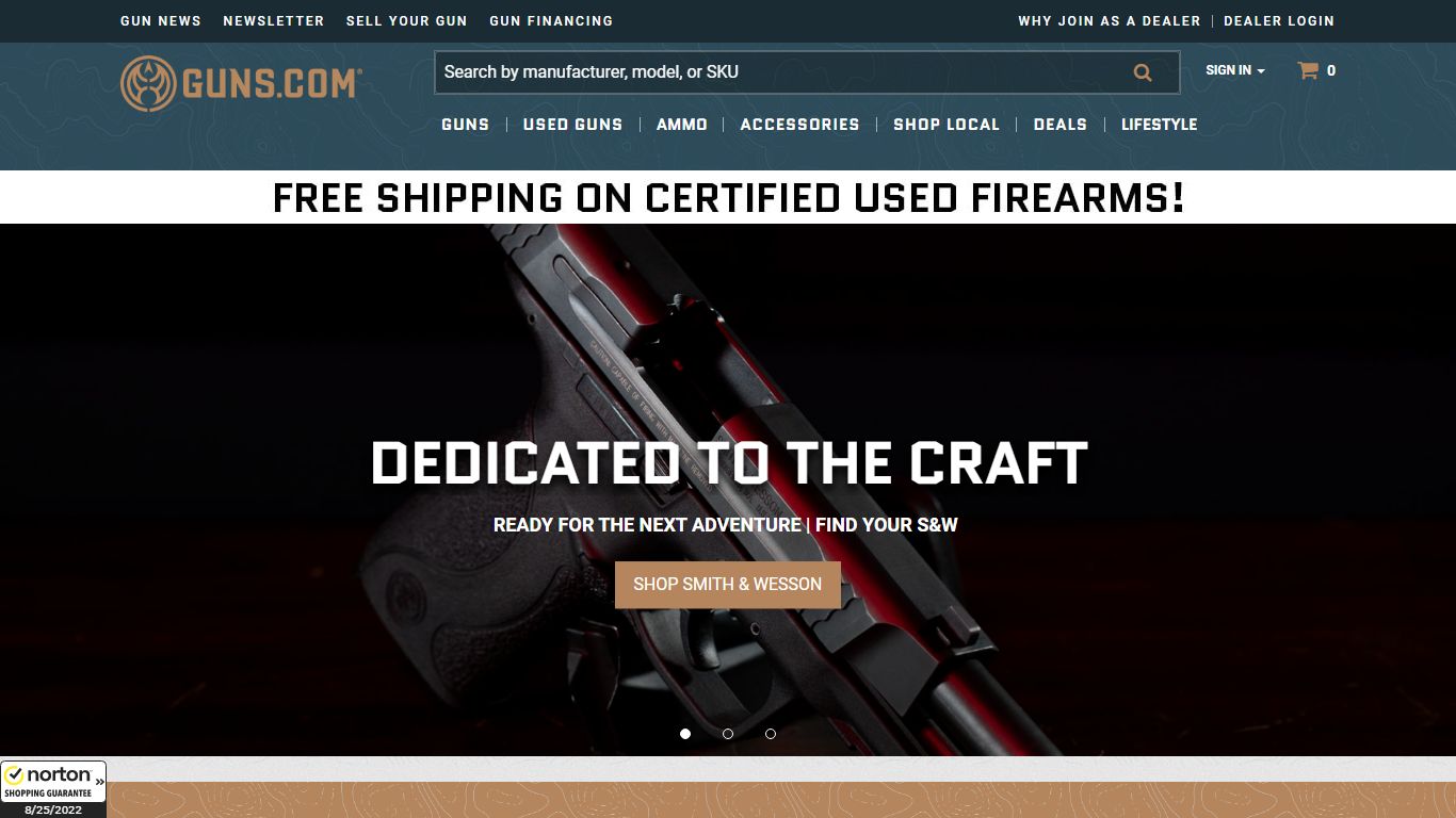 The Easiest Place to Buy Guns :: Guns.com